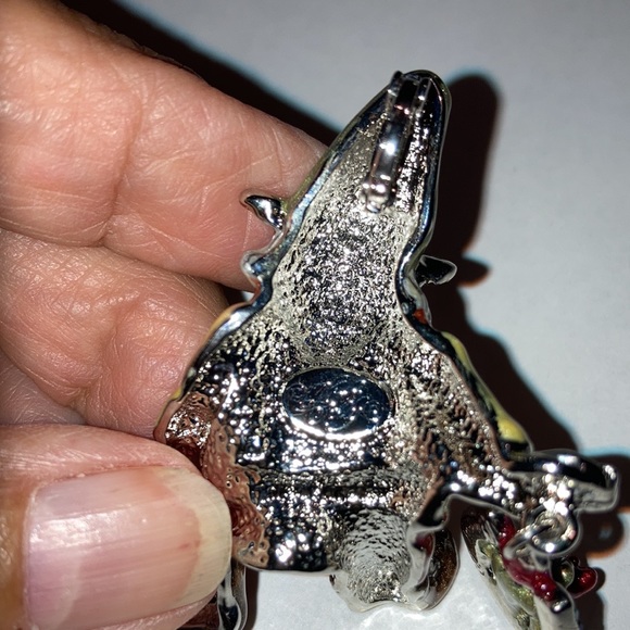 NWOT KIRK’S FOLLY GNOME RARE ST w/matching horseshoe earrings set $79 - Picture 6 of 10